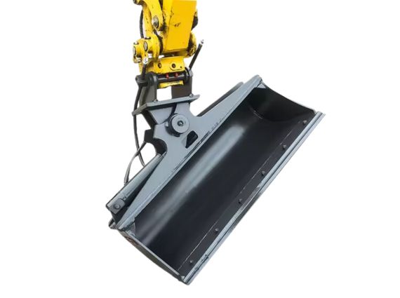 Cucharón articulado para miniexcavadora