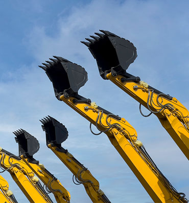 Buckets for excavator