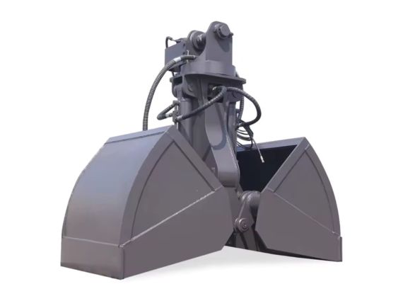 Cuchara de almeja para miniexcavadora