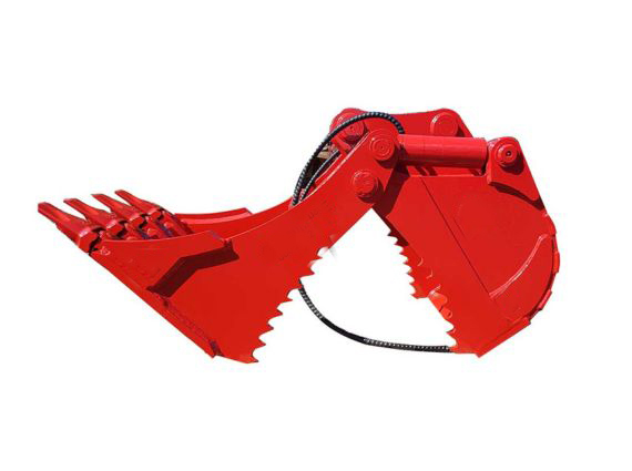 Cuchara excavadora Clamshell Grab 4 en 1