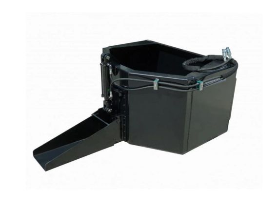Cuchara para vertido de hormigón para excavadora
