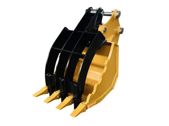 Pinza para cuchara excavadora