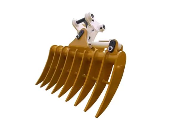 Mini rastrillo para excavadora