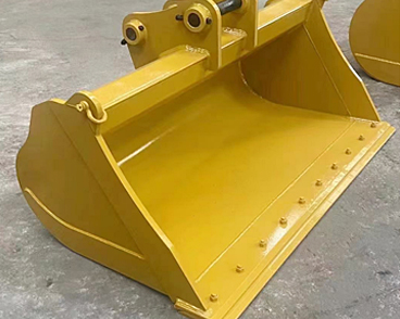 Cuchara niveladora para miniexcavadora