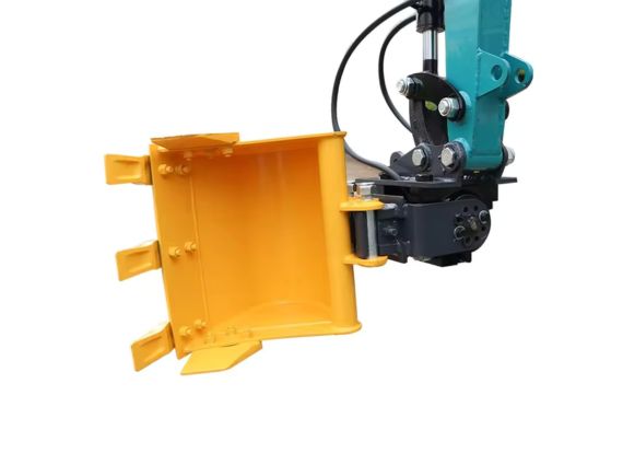 Mini cuchara excavadora giratoria de 360 grados