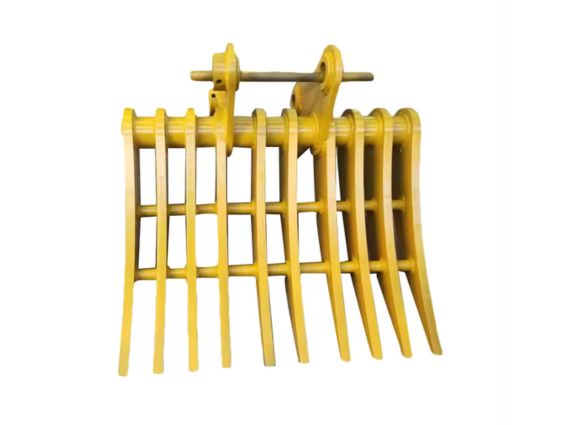 Cuchara rastrillo para miniexcavadora