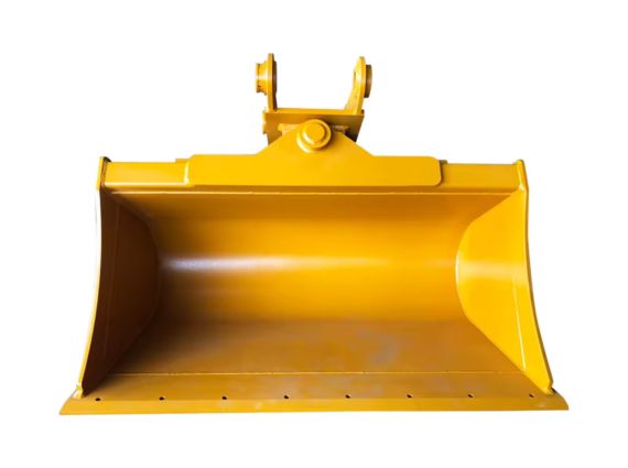 Cucharón giratorio para miniexcavadora