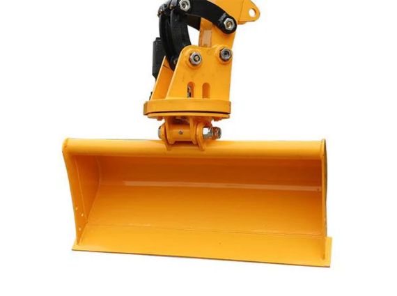 Cucharón giratorio para miniexcavadora