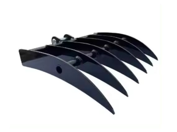 Cuchara rastrillo para miniexcavadora