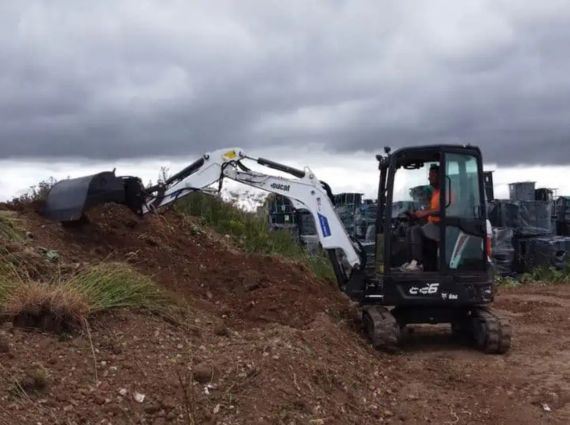 Aplicaciones de excavación de carreteras