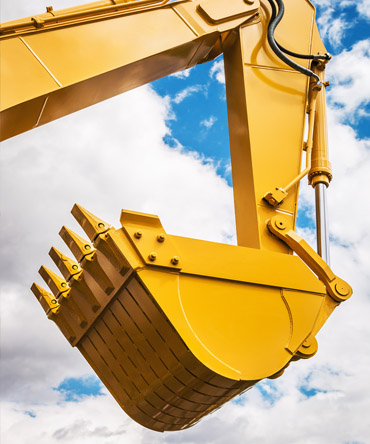 Rock bucket for excavator