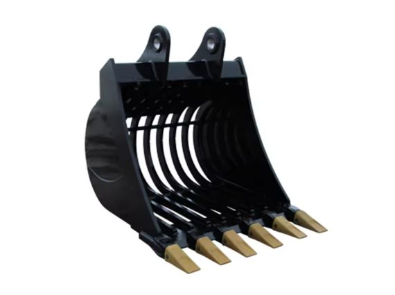 Cucharón vibrador para excavadora