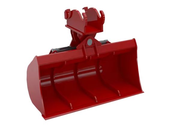 Cucharón basculante para miniexcavadora