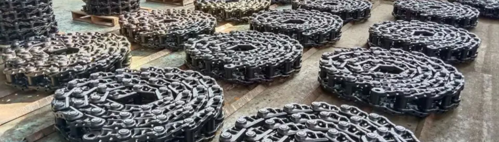 El mejor enlace de orugas para excavadoras