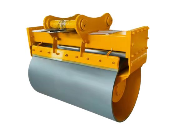 Accesorio de rodillo compactador para excavadora
