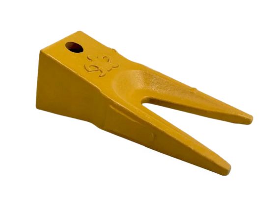 Cucharón de excavadora con dientes de tigre