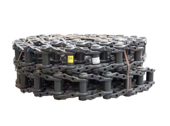 Eslabón de cadena de excavadora
