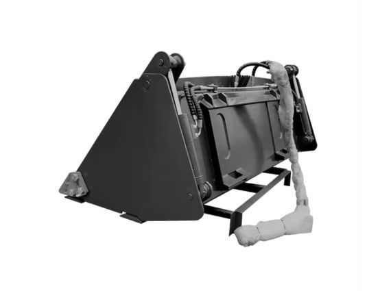 Cucharón para roca con cargadora compacta excavadora