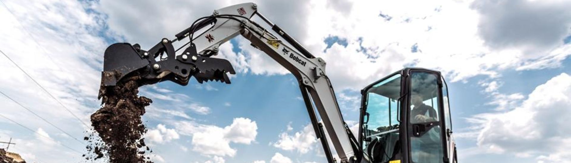 Cucharón para excavadora Bobcat avanzado de NewReach