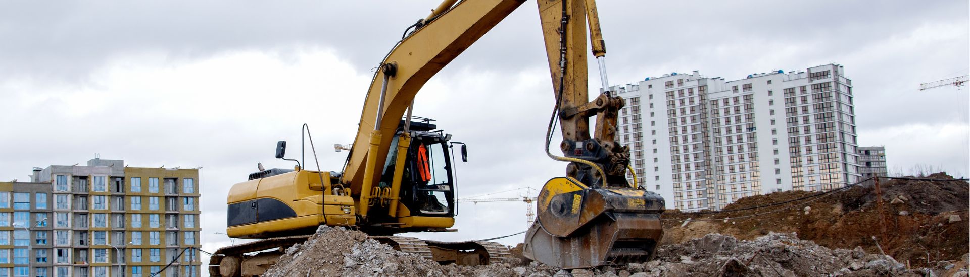 Cuchara trituradora avanzada de NewReach para excavadora
