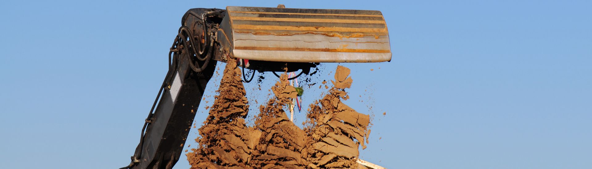 Cuchara de arena para excavadora avanzada de NewReach