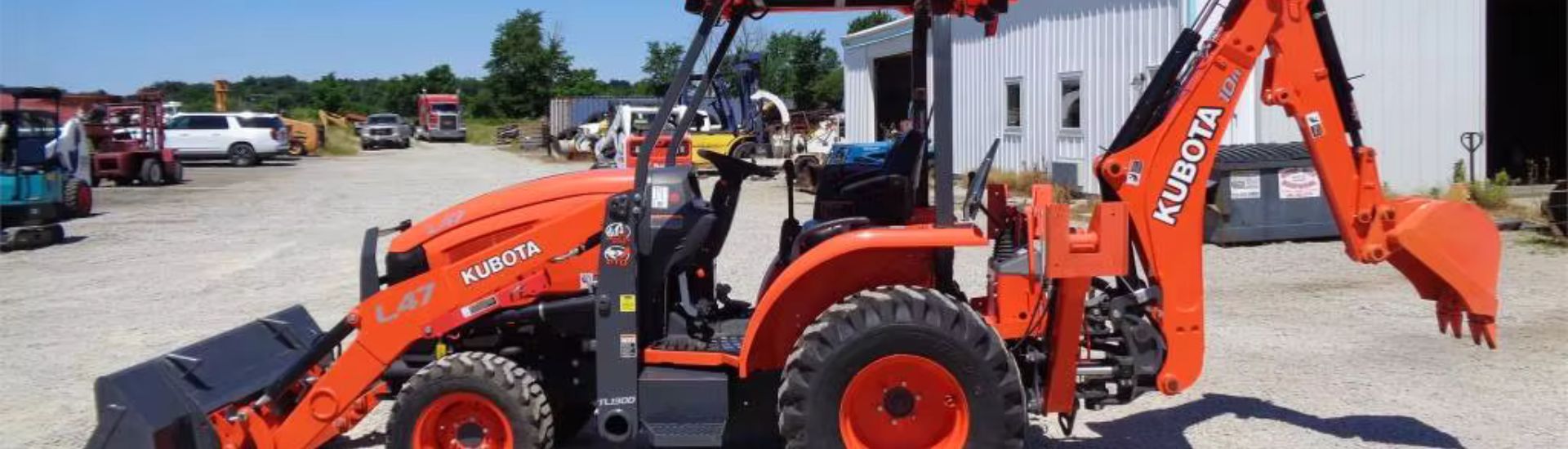 Cucharones retroexcavadoras Kubota avanzados de NewReach