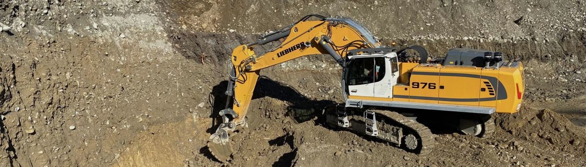 Cuchara Liebherr avanzada de NewReach