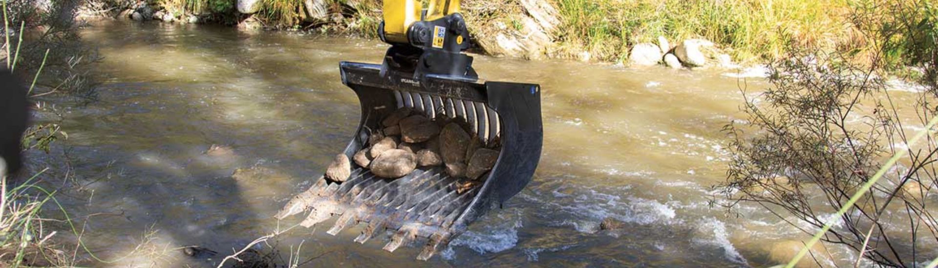 Cucharón esqueleto avanzado de NewReach para excavadora