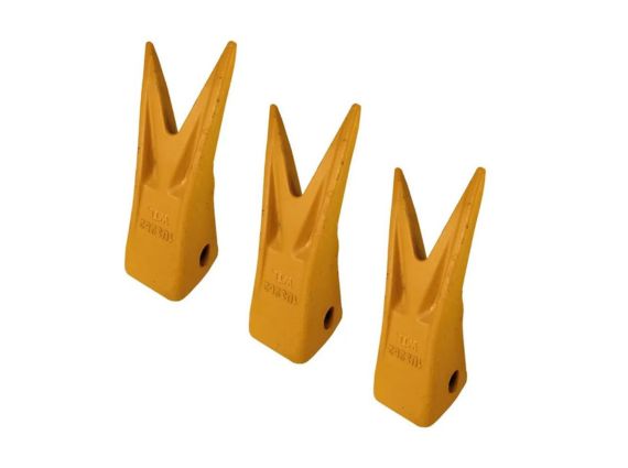 Dientes de tigre para excavadora