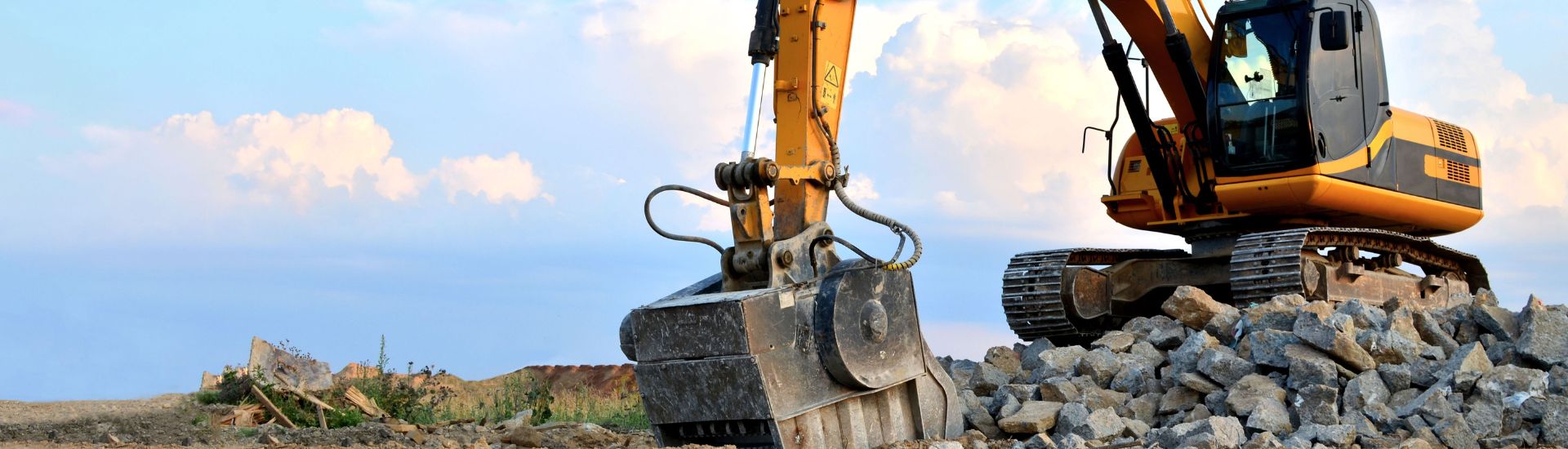 Cuchara trituradora para excavadora