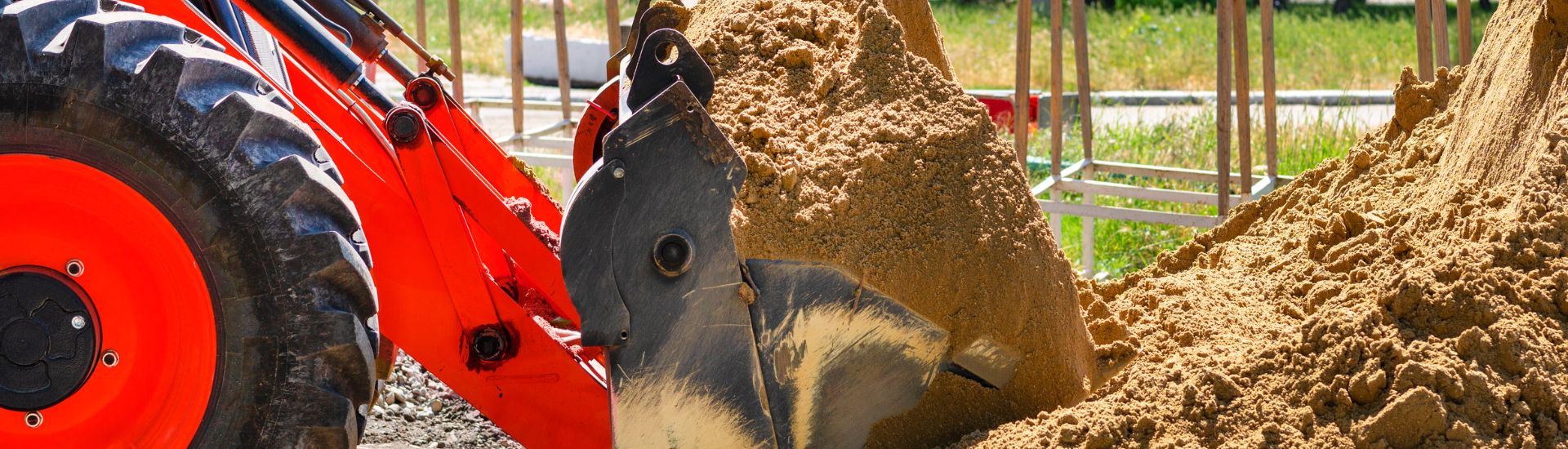 cuchara de arena para excavadora