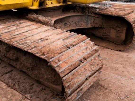 Usos principales de las zapatas de oruga para excavadoras