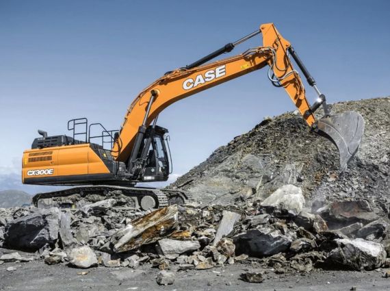 Versatilidad de la excavadora Case